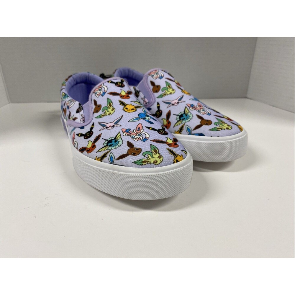 NEW Ground UP Pokemon Slip-On Canvas Sneaker Shoes Unisex Youth Size 4